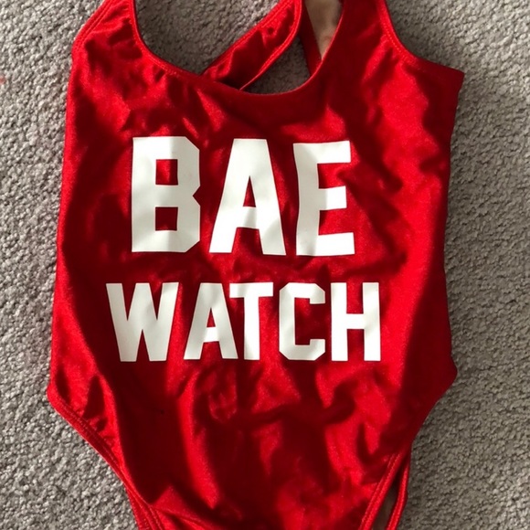 Bae Watch One Piece Swimsuit - Picture 2 of 5